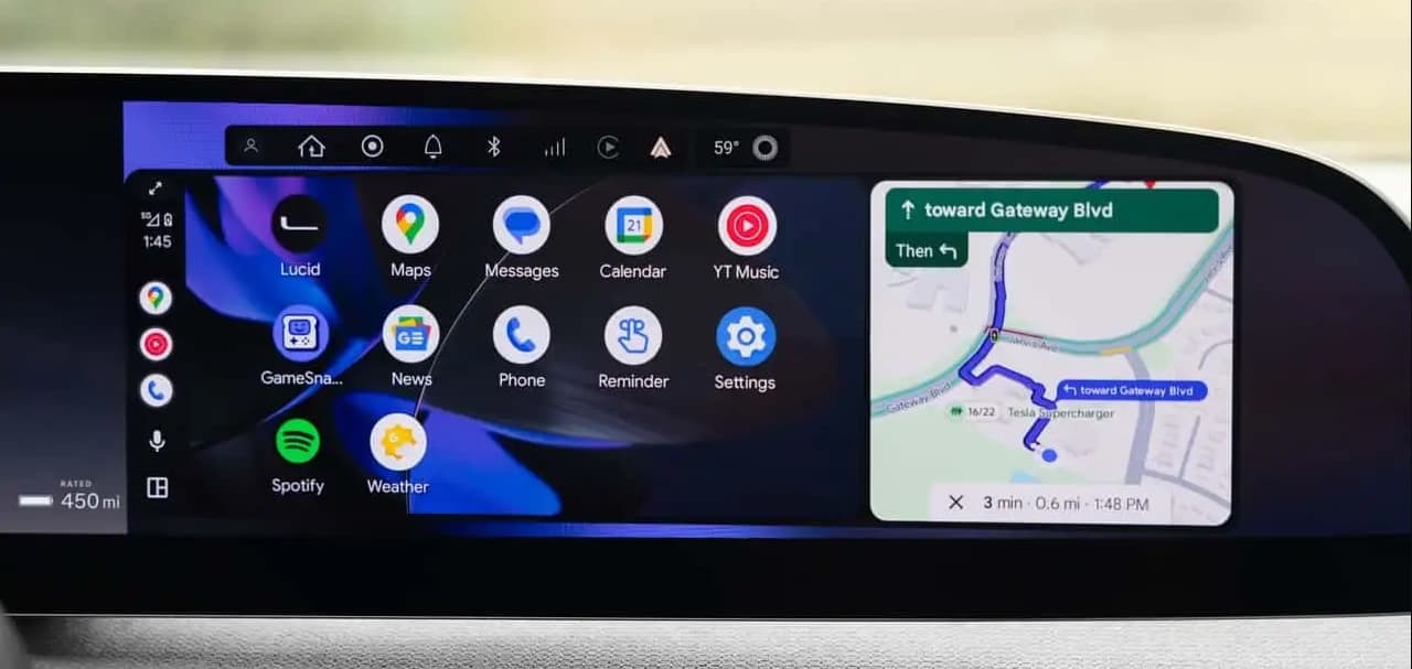 Google Maps Update: Natives EV-Routing für Android Auto ist da