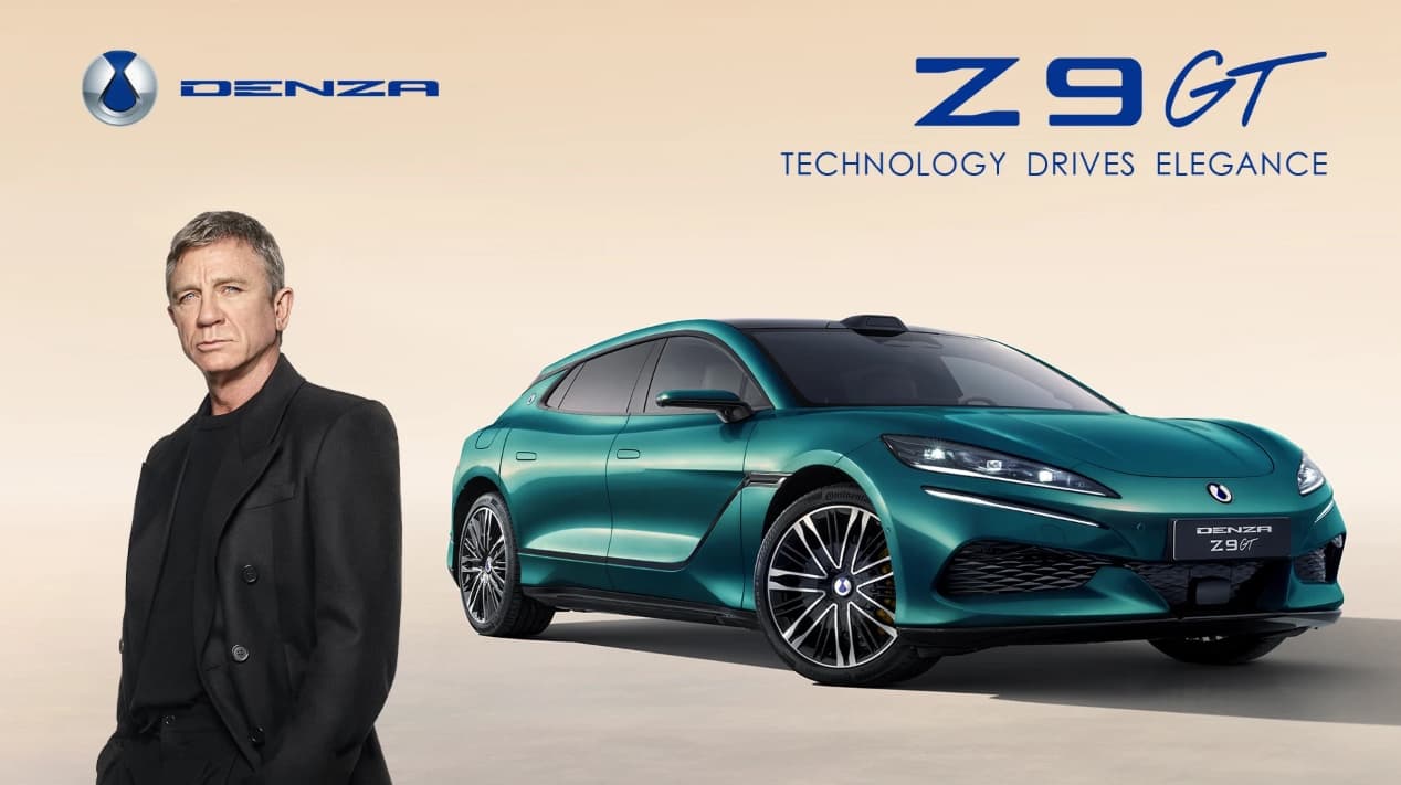 Denza Z9GT: Ex-Bond Daniel Craig wird Gesicht von BYDs Luxusmarke