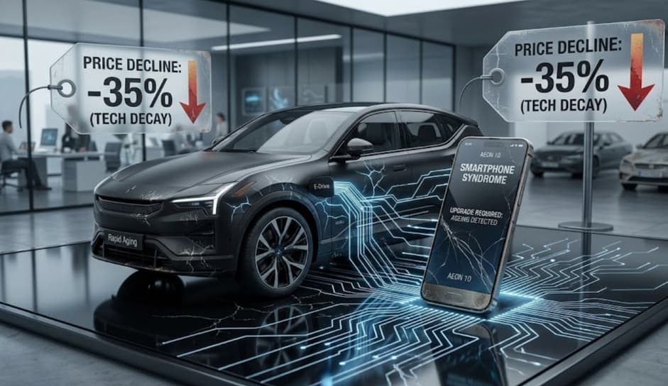 Elektroauto-Wertverlust 2026: Warum Stromer wie Smartphones altern