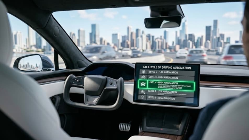 Autonomes Fahren: Die 6 SAE-Level von 0 bis 5 erklärt
