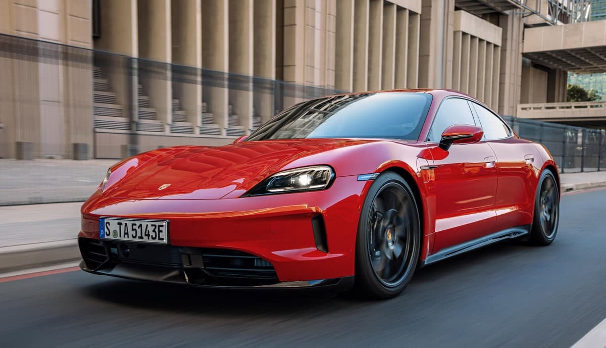 Porsche Taycan bleibt wichtig, trotz E-Tempo-Dämpfer